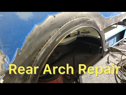 Classic Mini Pickup Restoration Ep42 - Rear Arch