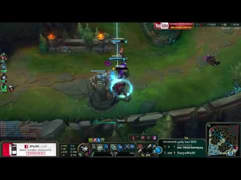 Nightblue3 Rengar vs. Graves Jungle PBE