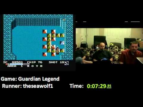 Guardian Legend (1:01:24), Part 1 (Summer Games Done Quick)