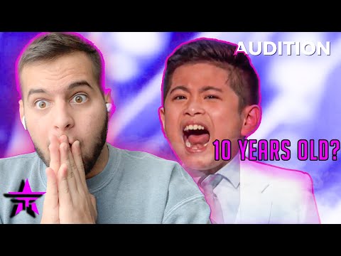 Peter Rosalita: 10 Year Old Filipino Boy BLOWS Simon AWAY! [REACTION] | America's Got Talent 2021