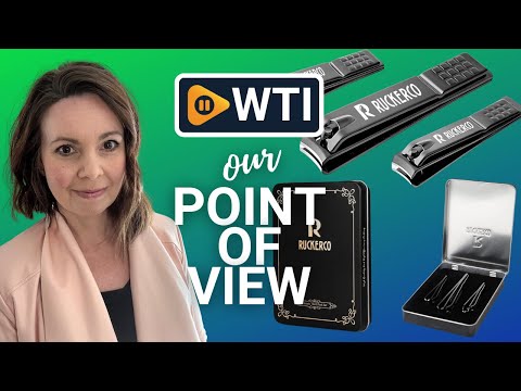 Nail Clippers Set Matte Stainless Steel - WTI product video review