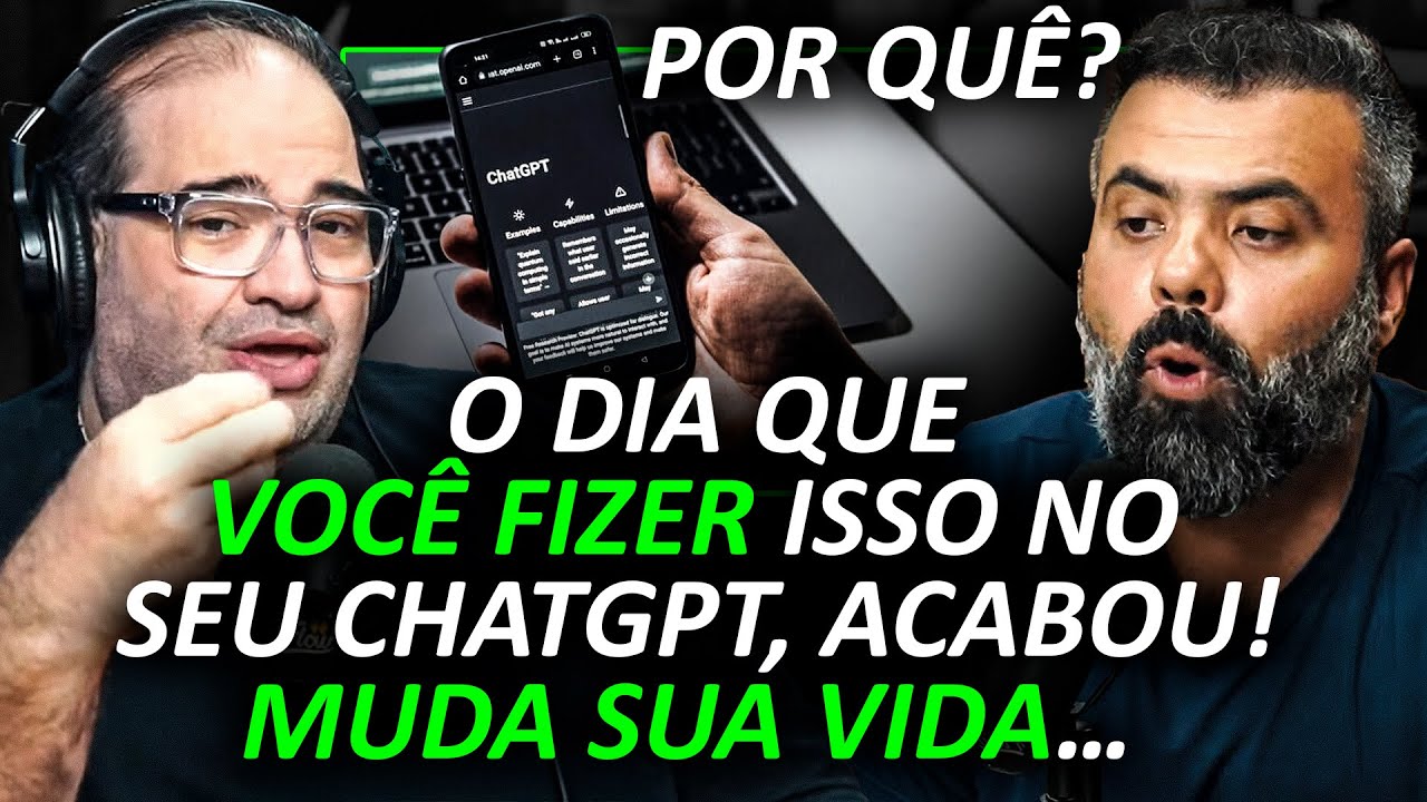 VOCÊ USOU O CHATGPT ERRADO ESSE TEMPO TODO... [com SERGIO SACANI E BRENO MASI]