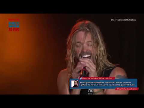 Foo Fighters tocando Under Pressure do Queen   Rock in Rio