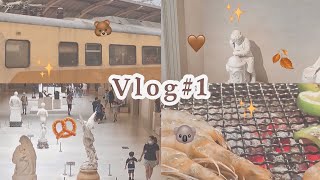 Vlog1 - week vlog「奇美博物館看展、whit男友的暑假小約會」