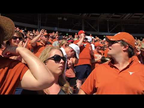 Texas Longhorn Band pre-game Wall-to-Wall Band March Grandioso Oct 14, 2017 TX-OU