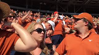 Texas Longhorn Band pre-game Wall-to-Wall Band March Grandioso Oct 14, 2017 TX-OU