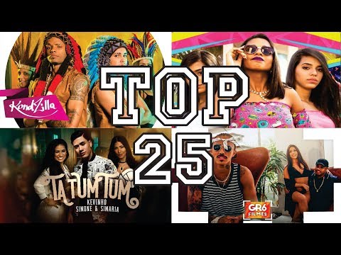 TOP 25 Funks Mais Tocados - Fevereiro 2018
