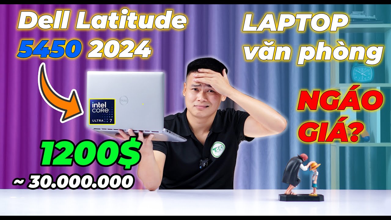 Laptop Dell Latitude 5450 Core Ultra 5-135U RAM 16GB SSD 512GB 14-inch FHD Windows 11