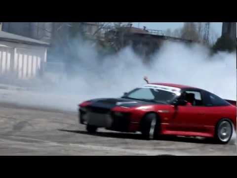 Nissan 200sx at Super Drift Series - Round 1 - BULGARIA 7.04.2012 Kremikovtsi HD