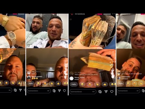 Azet&Albi live mit Bozza + Sido live vor release von Fastlife 2