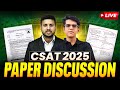 Complete UPSC CSAT 2025 Paper Analysis Answer Key UPSC Prelims 2025 CSAT Paper PWOnlyIAS