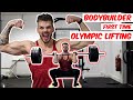 Bodybuilder Tries Olympic Lifting | First Time Weightlifting PB's