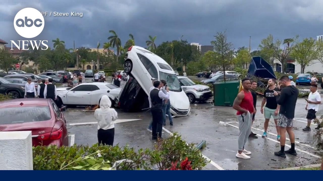 Severe storms move through South | GMA