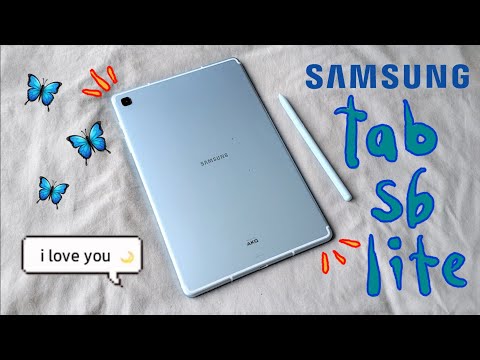 UNBOXING SAMSUNG TAB S6 LITE | MY FIRST TAB | MY FIRST IMPRESSION