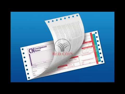 Dot matrix continuous billing paper, packaging type: box pac...