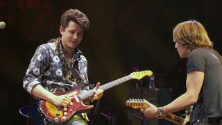 John Mayer &amp; Keith Urban - Don't Let Me Down (Live) HD