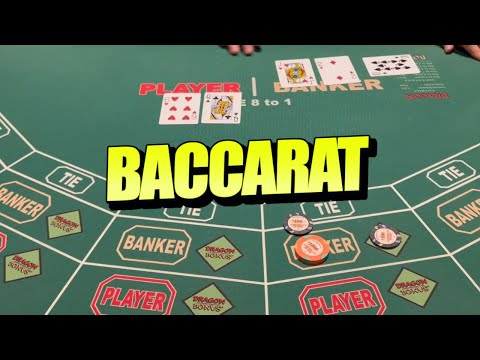 My GREATEST Baccarat Winning Session EVER!!!