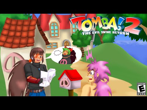 Let's Play Tomba! 2 The Evil Swine Return [1] Blind Run!