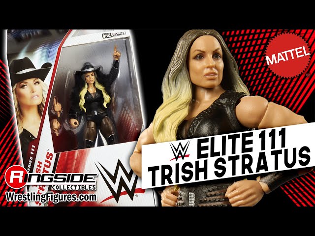 Vídeo relacionado con Mattel WWE Colección Elite Luchadora Trish Stratus Figura de acción con accesorios, juguete +8 años (HVJ11)