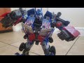 Optimus Prime Vs Megatron 2007 Movie Fight Scene Stop Motion