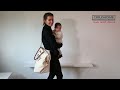 CHILDHOME DIDELIS MAMOS REIKMENŲ KREPŠYS MOMMY BAG, TEDDY OFF Baltas