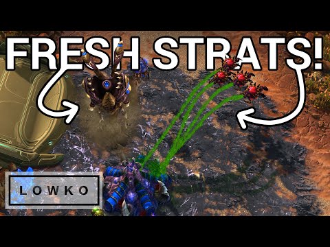 StarCraft 2: FRESH ZERG STRATEGIES! (Stephano vs Lambo)