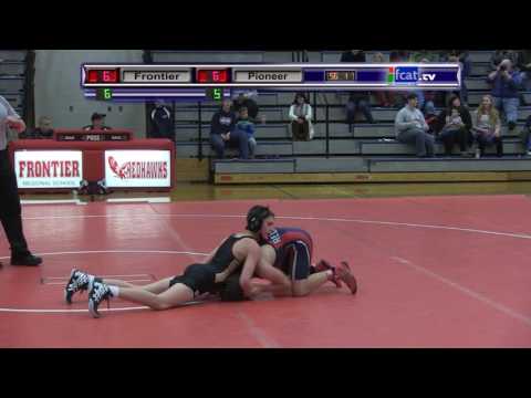 Frontier Regional School Wrestling vs Pioneer