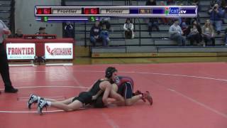 Frontier Regional School Wrestling vs Pioneer
