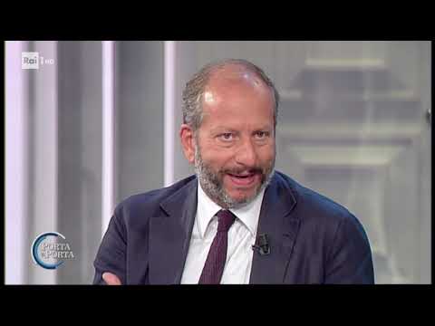 Manlio Di Stefano ospite a Porta a Porta Rai1 28/10/2019