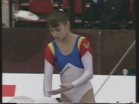 Lavinia Milosovici (ROM) - DTB Cup 1991 - All Around - Uneven Bars