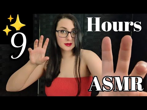 9 HOURS OF ASMR (Sleep, Study, Work, Background, Relax, Distraction ASMR) 💜✨