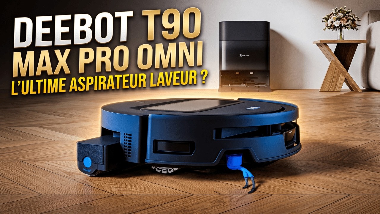 Vaut-il VRAIMENT son prix ? Test complet de l'Ecovacs Deebot T90 Max Pro Omni