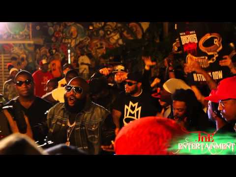 EXCLUSIVE! Footage GUCCI MANE "RESPECT ME" FT RICK ROSS MUSIC VIDEO BEHIND THE SCENES