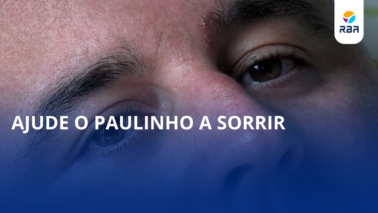 Ajude o Paulinho a sorrir. Ex-atleta segue em recuperação após acidente