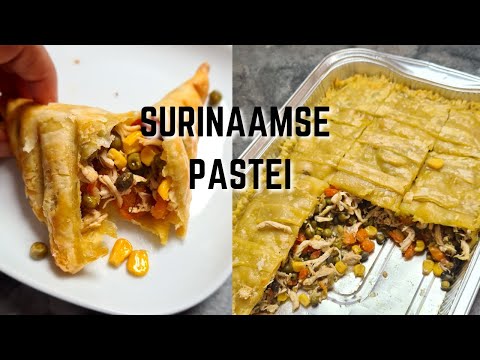 Recept: Lekkere Surinaamse Pastei | Chicken Pie | CWF