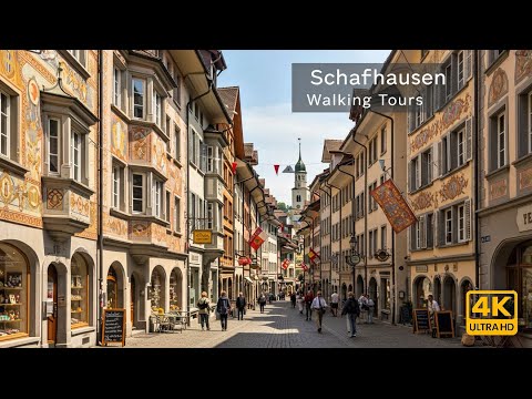 Schaffhausen – Schweiz – Reinfall 4K UHD 60fps – Mit Untertiteln – Travel Tube