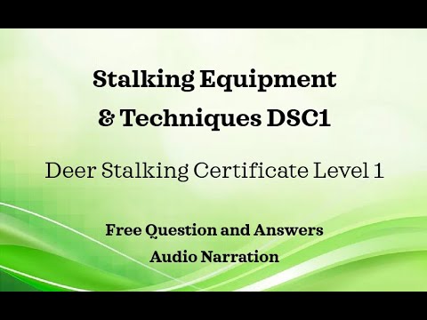 DSC1 Equipment & Techniques Q&A Deer Stalking Certificate 1 FREE Resources Main Paper Revision