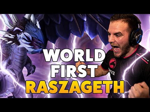 WORLD FIRST Mythic Raszageth | Vault of Incarnates | Echo Gingi Arcane PoV