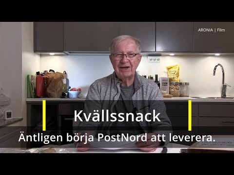 2021-11-13 KVÄLLSSNACK - Äntligen börjar PostNord att leverera