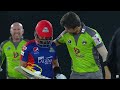 PSL2021 | Full Fight Scene Between Shaheen And Amir | Lahore vs Karachi | Match 11 | MG2T