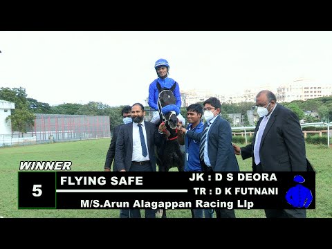 Flying Safe with D S Deora up wins The Adolf Handicap Div 2 2022