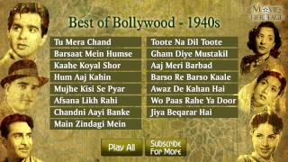 Best Of Bollywood - 1940 || Old Hindi Songs || Jukebox