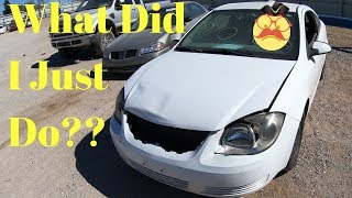 I Really Screwed Up - Copart 2009 Pontiac G5 - It's BAD!