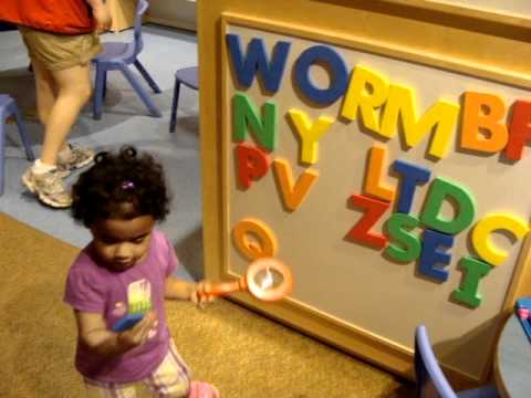 Dharini at the Childerns meuseum - Boston