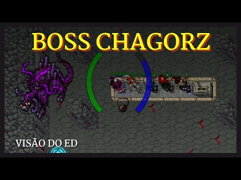 O mais forte dos Mini Boss CHAGORZ – Tibia Hunt Rotten Blood Quest (visão do ED)