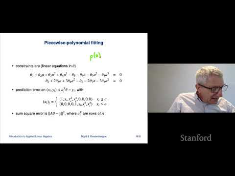 Stanford ENGR108 Introduction to Applied Linear Algebra | 2020 | Lecture 1 Introduction