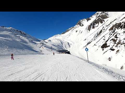 Skiing St Christoph Austria 2025 | GoPro HD POV | Blue 53 to Tanzboden Lift