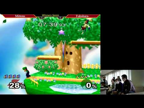 MasterHand 42 SSBM WSF Mittens(Falco) vs. fukuhara-(Luigi,Falco)