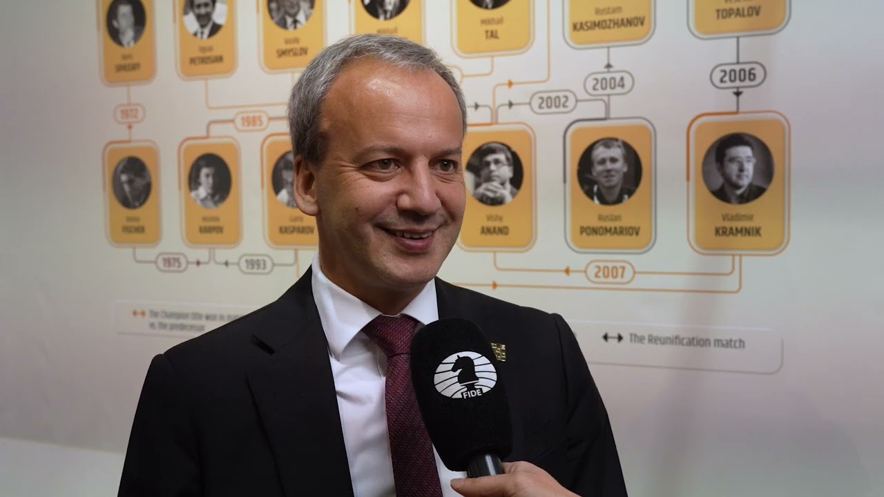 FIDE President Arkady Dvorkovich on the upcoming World Championship Match!