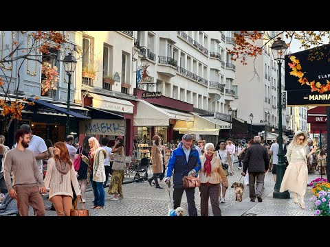 29 October 2025 PARIS 🇫🇷 FRANCE 4K HDR WALK | AUTUMN SEASON 🍂🥨☕️PARIS CITY VIEW | STREET TOUR 